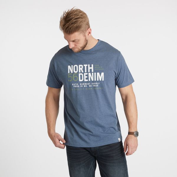 Bilde av North56Denim blå T-shirt
